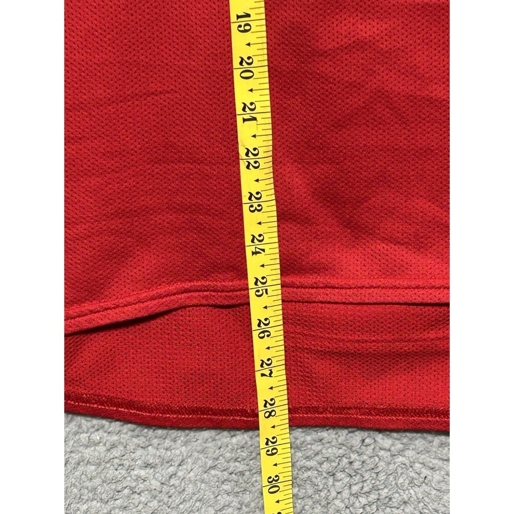Pearl Izumi Cycling Jersey Mens Large Red Full Zip Short Sleeve Biking - Picture 5 of 13